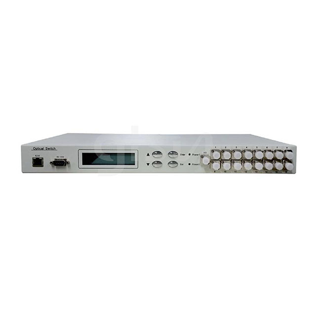 SUN-1×16 Rack Optical Switch Single Mode FC/PC Broad Wavelength 1310/1550nm