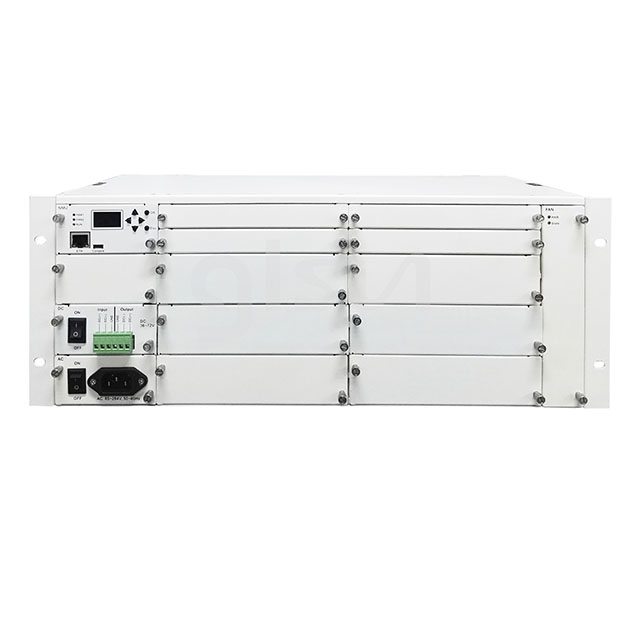 Optical Communication Integrated Platform 4U Chassis, Supports up to 16 Function Card Slots with Accessories