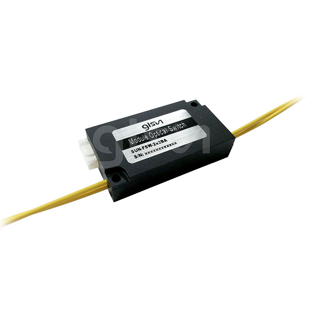 SUN-FSW-2x2BA Fiber Optical Switch at Single Mode Latching 1310/1550nm 5V with LC/PC Connector