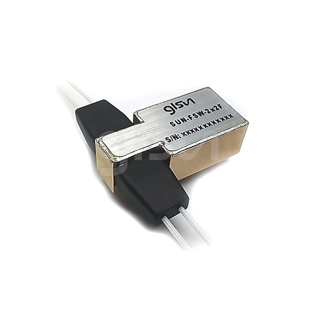 SUN-FSW-2x2F Fiber Optical Switch at Single Mode Latching 1310/1550nm 5V with LC/PC Connector