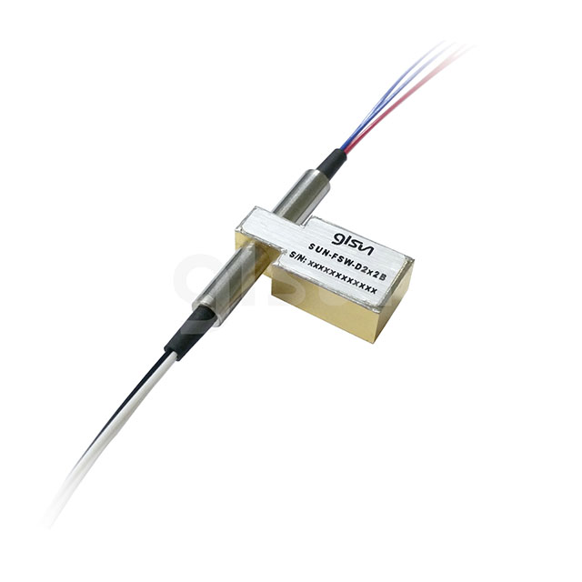 SUN-FSW-D2x2B Fiber Optical Switch at Single Mode Latching 1310/1550nm 5V with LC/PC Connector