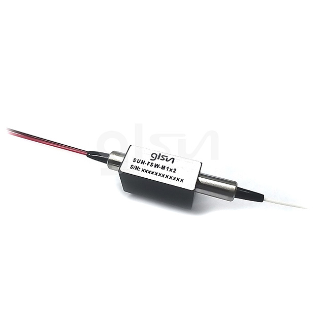 SUN-FSW-1x2 Mini Fiber Optical Switch at Single Mode Latching 1310/1550nm 5V with LC/PC Connector