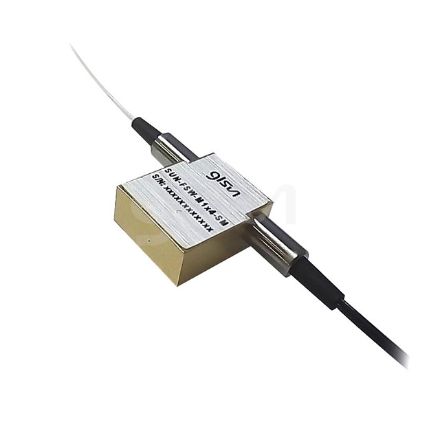 SUN-FSW-1x4 Mini Fiber Optical Switch at Single Mode Latching 1310/1550nm 5V with LC/PC Connector