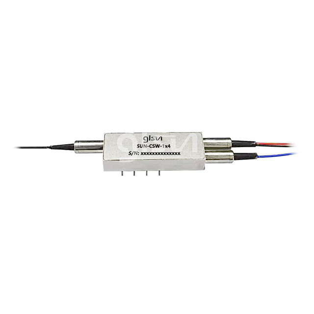 SUN-CSW-M1x4 Magneto Fiber Optical Switch at Single Mode 1550nm 2.5V with LC/PC Connector
