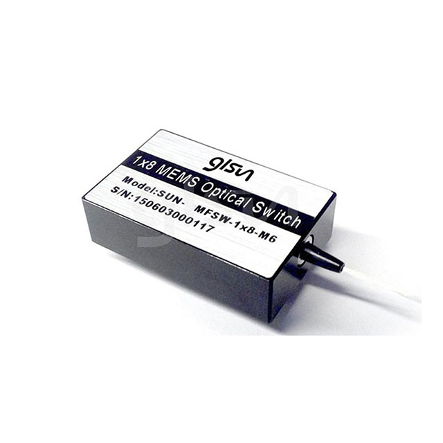 SUN-MS-1x8 MEMS Fiber Optical Switch at Single Mode 1315nm Type-A with LC/PC Connector