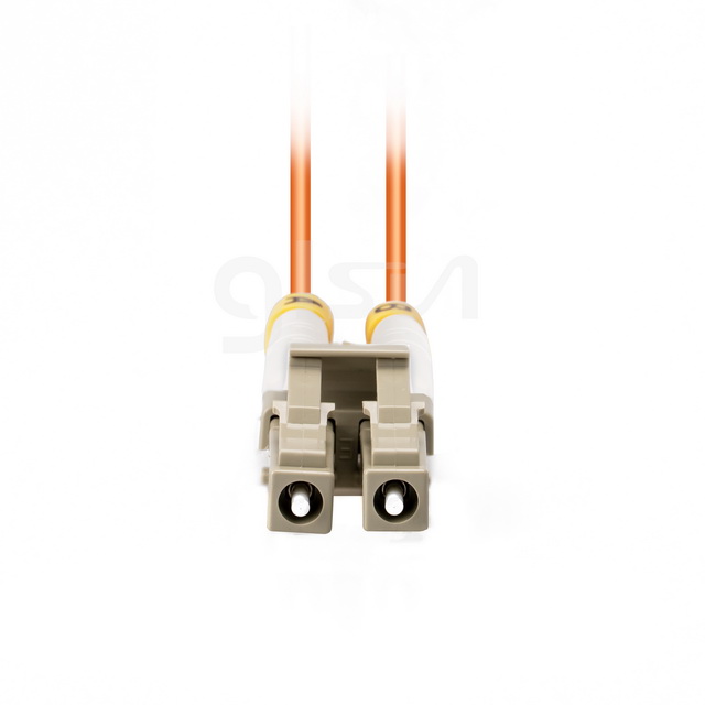 om1 mm lc upc to sc upc 5m duplex fiber optic patch cord