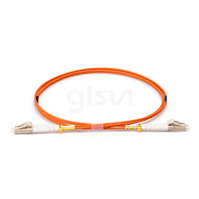 3m Fiber Optic Patch Cable LC UPC to LC UPC OM2 Duplex Multimode PVC 2.0mm