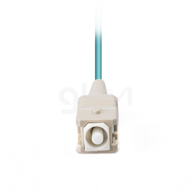 om3 mm lc upc to sc upc 1m duplex fiber optic patch cable