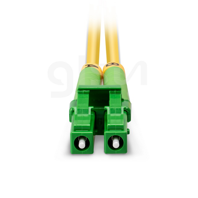 os2 sm lc apc to lc apc 1m duplex fiber optic patch cord