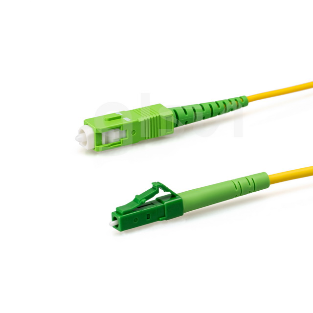 os2 sm lc apc to sc apc 1m simplex fiber optic cable