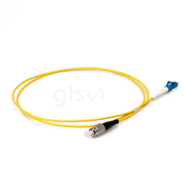 os2 sm lc upc to fc upc 1m simplex fiber optic patch cable