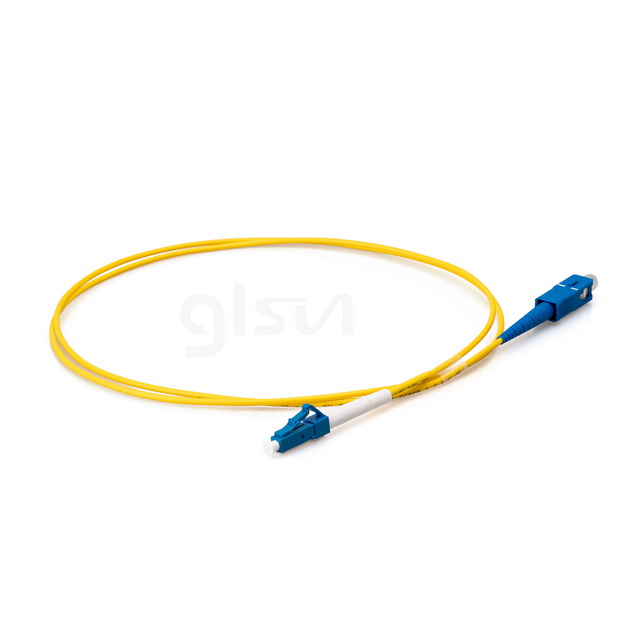 os2 sm lc upc to sc upc 2m simplex fiber optic cable