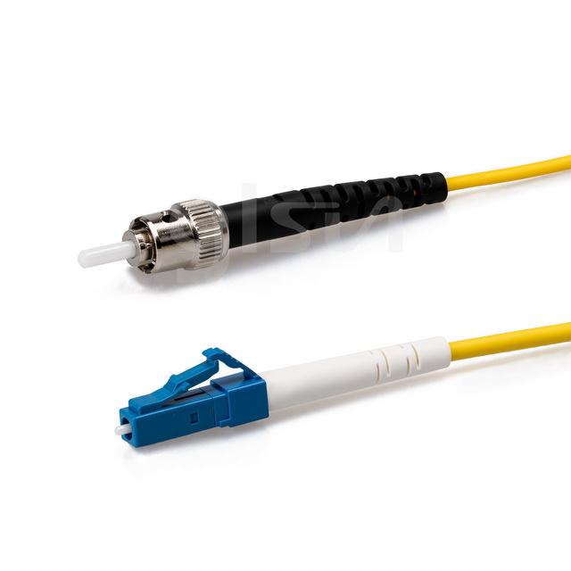 os2 sm lc upc to st upc 1m simplex fiber optic cable