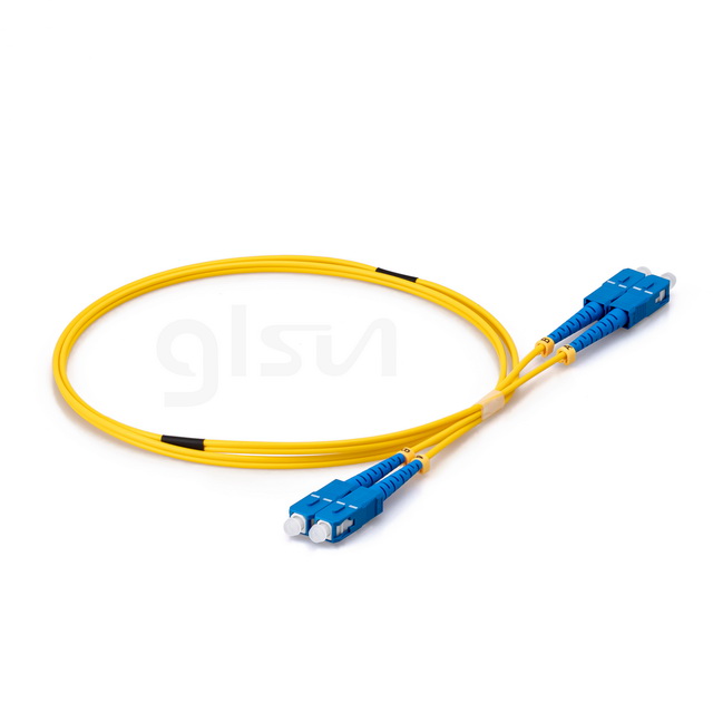 os2 sm sc upc to sc upc 1m duplex fiber optic patch cord