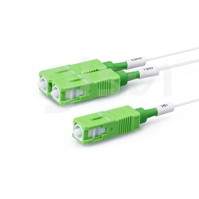plc fiber optic splitter 1x2 sc apc connector