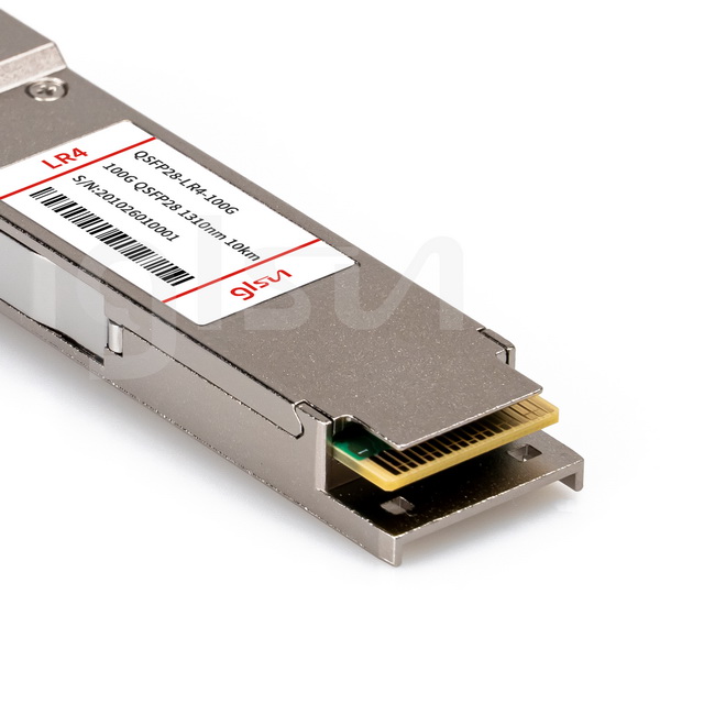 qsfp28 100g lr4 1310nm 10km fiber optic transceiver