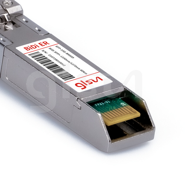 sfp 10g bx60d 1330nm 1270nm 60km bidi fiber optic transceiver