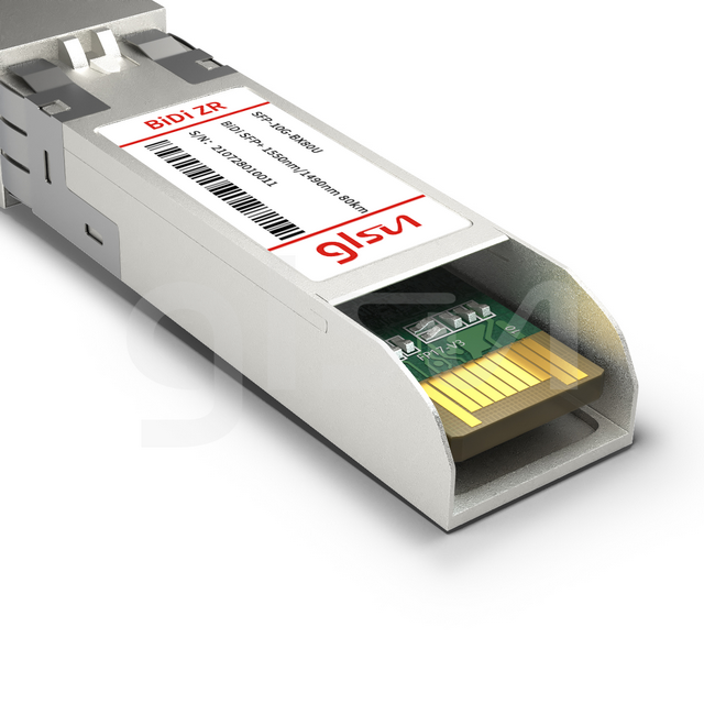 sfp 10g bx80d 1550nm 1490nm 80km bidi transceiver module