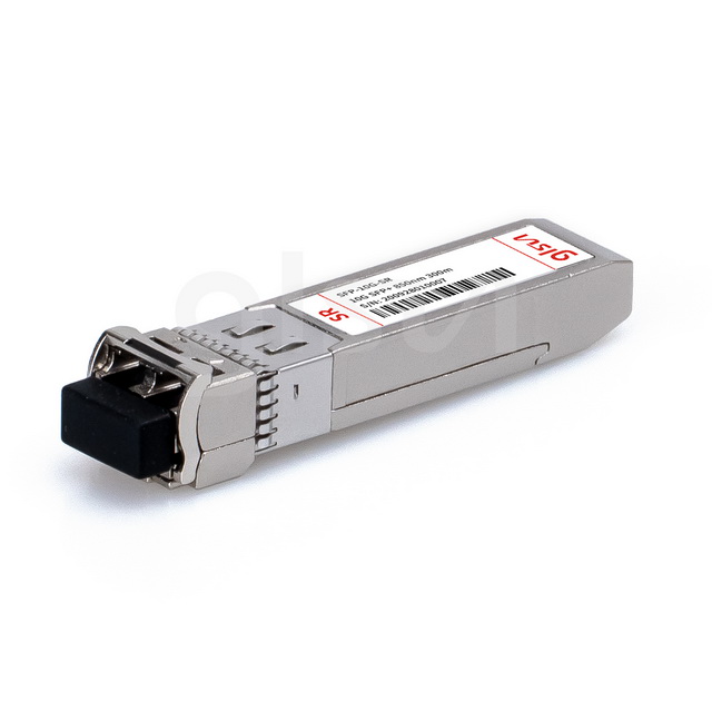 SFP-10G-SR Cisco Compatible, 10GBASE-SR SFP+ 850nm 300m LC MMF DOM Fiber Optical Transceiver Module 