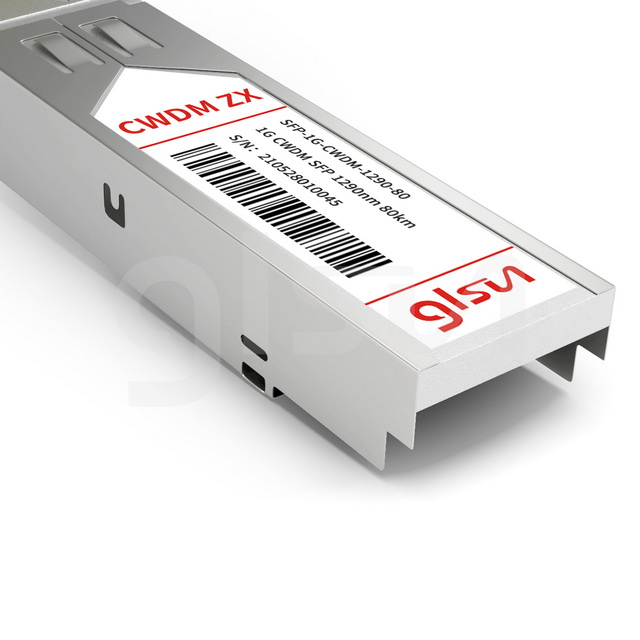 sfp 1g cwdm 1290nm 80km optical transceiver module