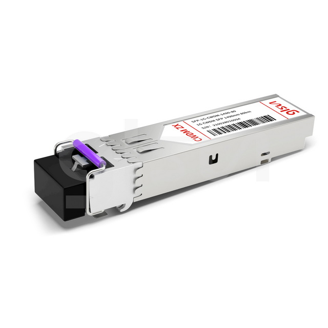 SFP-1G-CWDM-1330-80 Cisco Compatible, 1000BASE-CWDM SFP 1330nm 80km DOM LC SMF Fiber Optical Transceiver Module