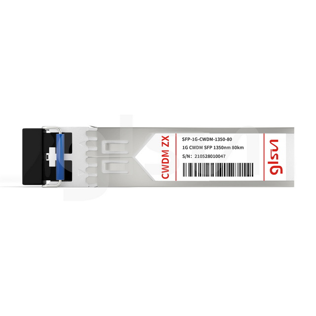 sfp 1g cwdm 1350nm 80km fiber optical transceiver