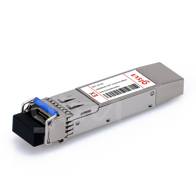 GLC-EX-SMD Cisco Compatible, 1000BASE-EX SFP 1310nm 40km DOM LC SMF Fiber Optical Transceiver Module