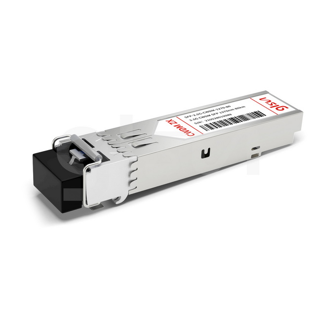 SFP-2.5G-CWDM-1270-80 Optical Transceiver Module 2500BASE-CWDM SFP 1270nm 80km DOM LC SMF