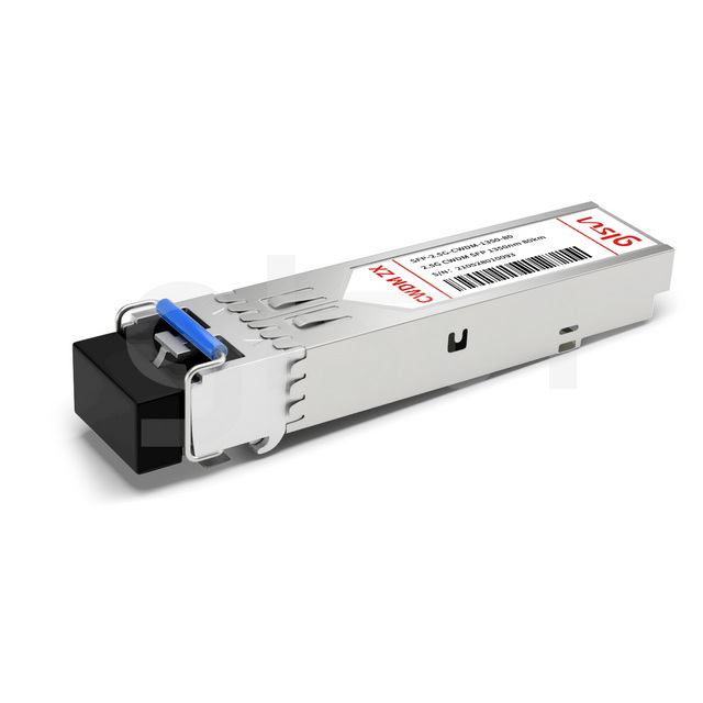 SFP-2.5G-CWDM-1350-80 Optical Transceiver Module 2500BASE-CWDM SFP 1350nm 80km DOM LC SMF