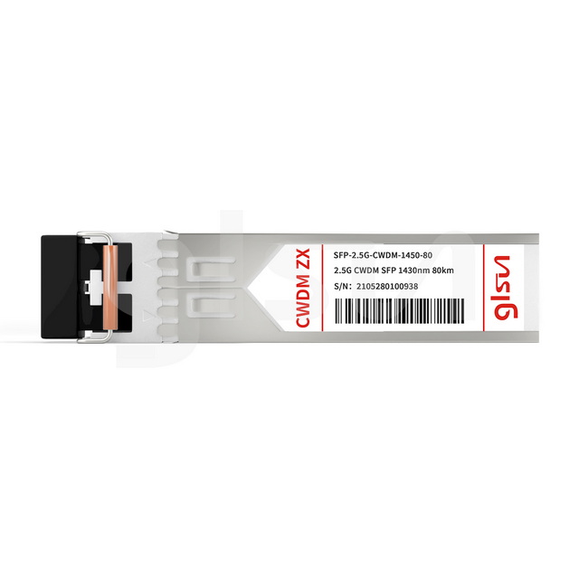 sfp 2.5g cwdm 1450nm 80km fiber optic transceiver