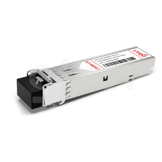 SFP-2.5G-CWDM-1470-40 Optical Transceiver Module 2500BASE-CWDM SFP 1470nm 40km DOM LC SMF