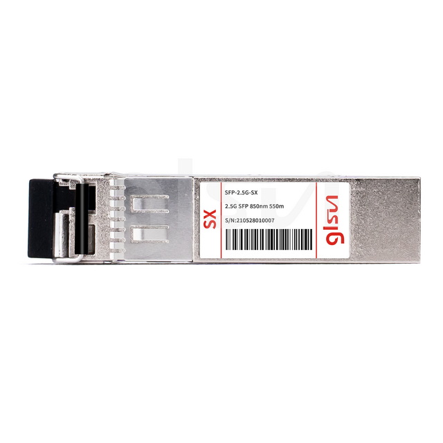 sfp 2.5g sx 850nm 550m fiber transceiver