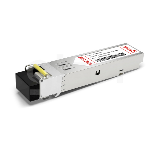 SFP-1G-BX120D Cisco Compatible, 1000BASE-BX BiDi SFP TX1550nm/RX1490nm 120km DOM LC SMF Fiber Optical Transceiver Module