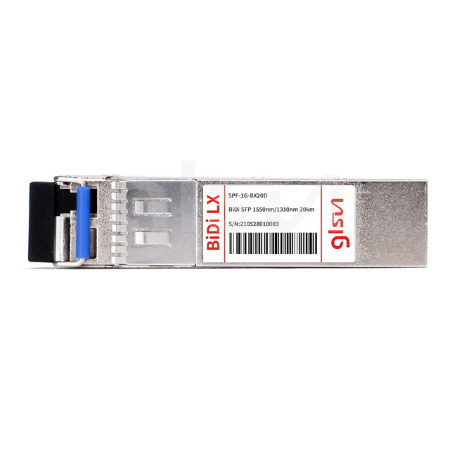 spf 1g bx20d 1550nm 1310nm 20km bidi optical module