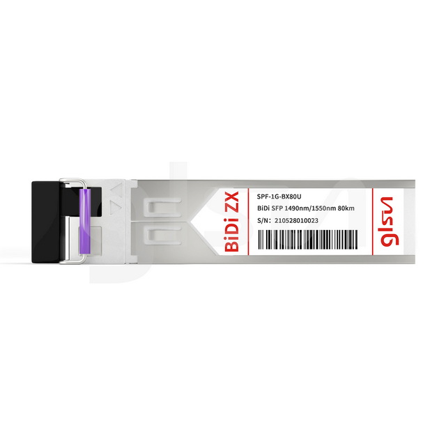 spf 1g bx80u 1490nm 1550nm 80km bidi fiber optical transceiver