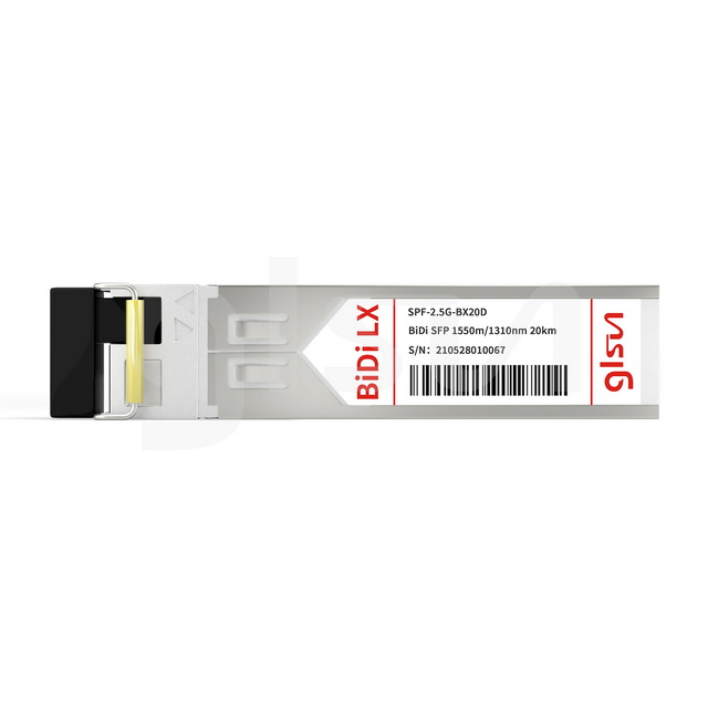 spf 2.5g bx20d 1550nm 1310nm 20km bidi fiber transceiver